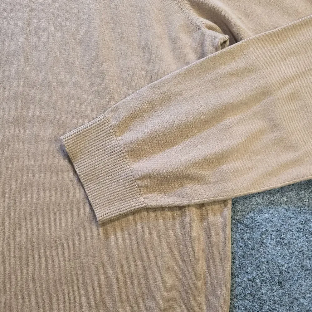 Gap Sweater Mens Size XL Brown Cotton Knit Long Sleeve Crew Neck Classic Casual